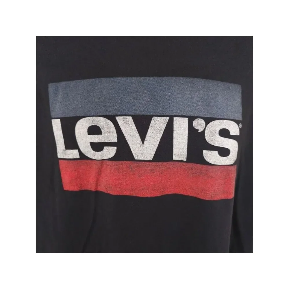 Levis T Shirt Mens Size Large Black Levi Strauss And Co Streetwear